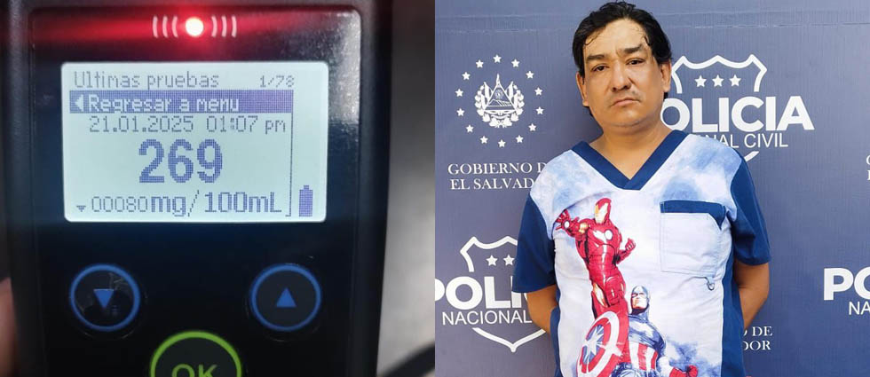 Capturan a motociclista ebrio tras sufrir un siniestro cuando viajaba con una adulta mayor