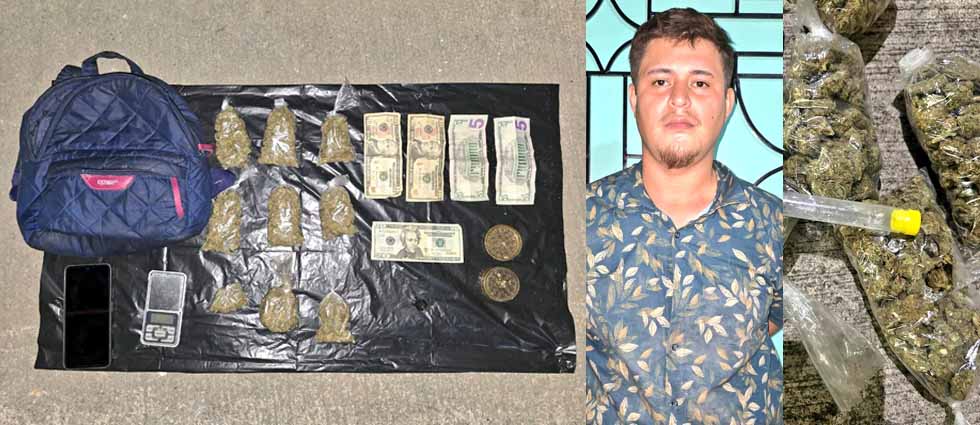 Soldados detienen a sujeto tras hallarle droga en La Paz