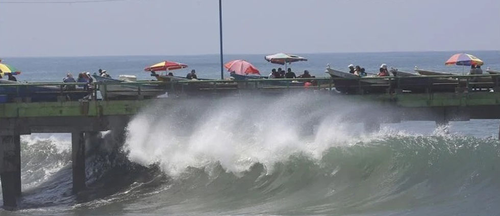 MARN recomienda precaución en aguas profundas debido a fuertes vientos