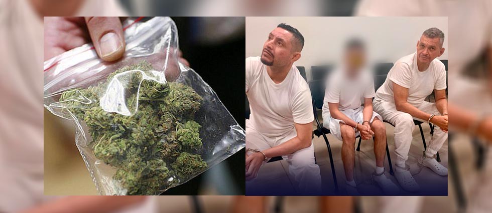 6 años de cárcel para sujetos capturados durante transacción de 53.1 gramos de marihuana