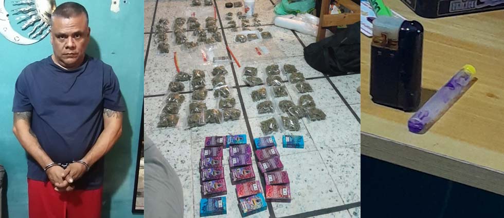 Allanan vivienda tras denuncia anónima y hallan abundante droga en el bulevar Constitución