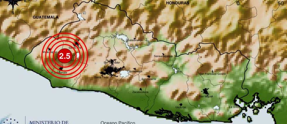 Fallas geológicas generan superficial sismo en Juayúa