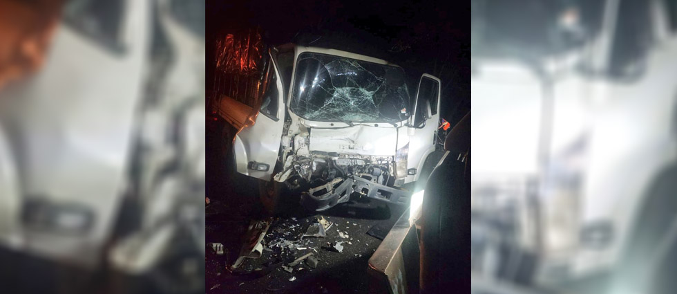 Reportan fuerte accidente sobre la carretera Panamericana