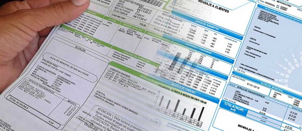 Gobierno pagará factura de energía y agua de enero