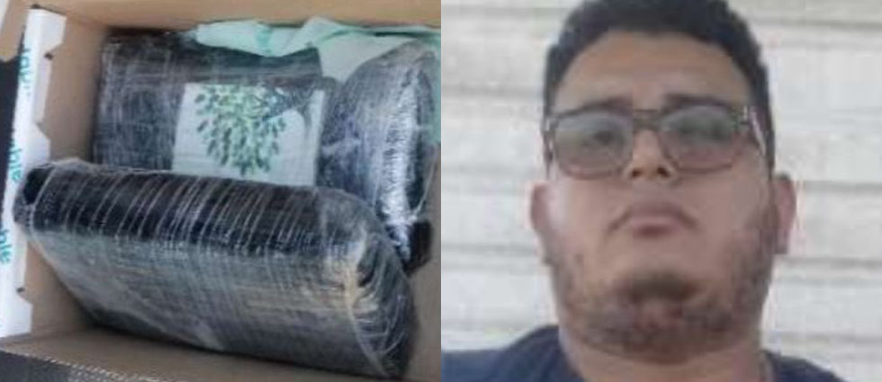 Policías capturan a sujeto tras sorprenderlo con más 50 mil dólares en cocaína