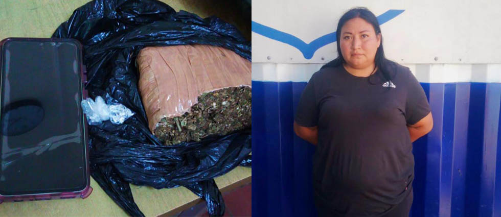 Policías arrestan a mujer tras hallarle droga en Santa Ana