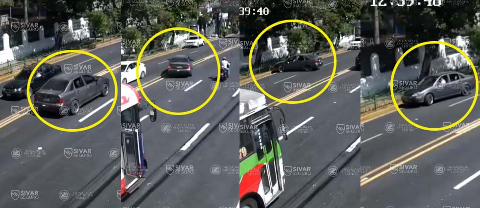 Le llegan sus ‘3 doritos después’ a conductor que cruzó doble línea amarilla en la Roosevelt