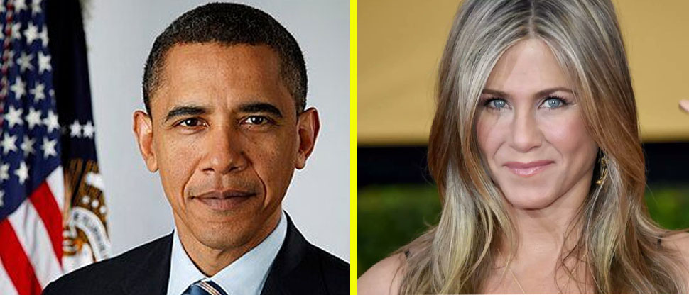 Más que amigos: crece rumor entre Jennifer Aniston y Barack Obama