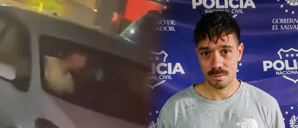 Capturan a hombre grabado golpeando brutalmente a mujer dentro de un carro