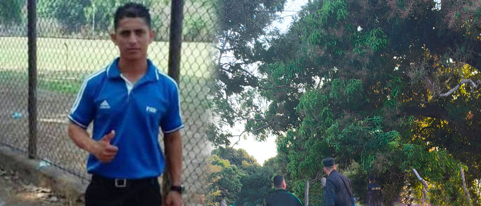Joven árbitro de fútbol fallece al caerse de un árbol de mango en Chalatenango
