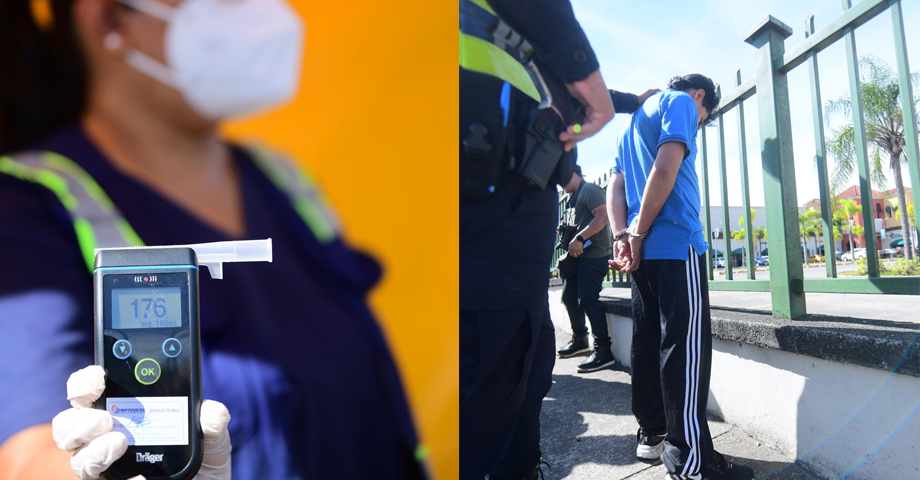Este es el primer conductor del 2025 detenido por manejar ebrio