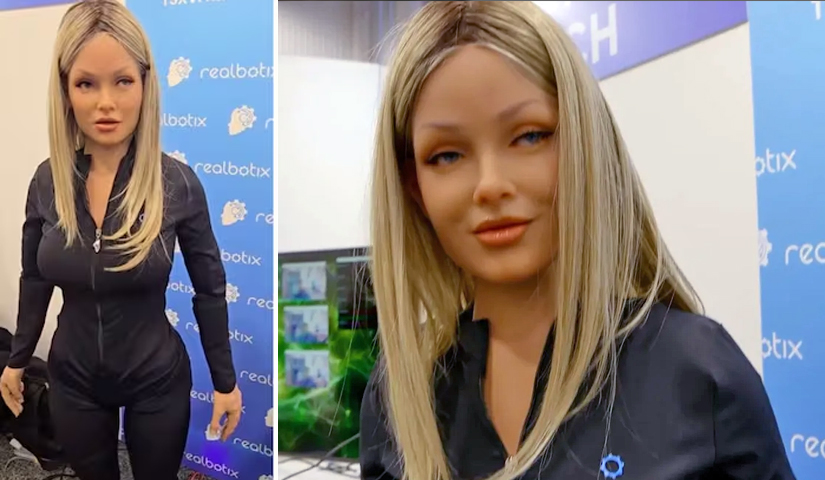 Ella es ARIA, la robot creada exclusivamente para solteros