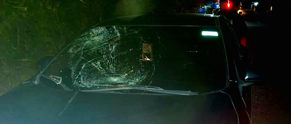 Auxilian a joven que fue atropellado en carretera a Jayaque