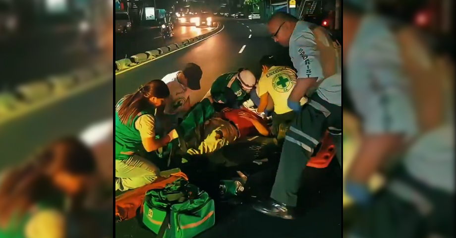 Hombre resulta gravemente lesionado tras ser atropellado en San Salvador