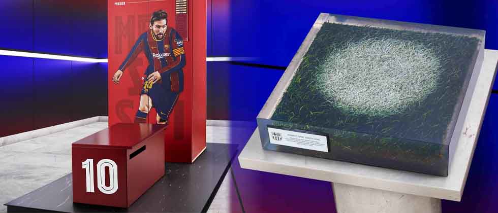 El Barcelona subastará objetos del Camp Nou