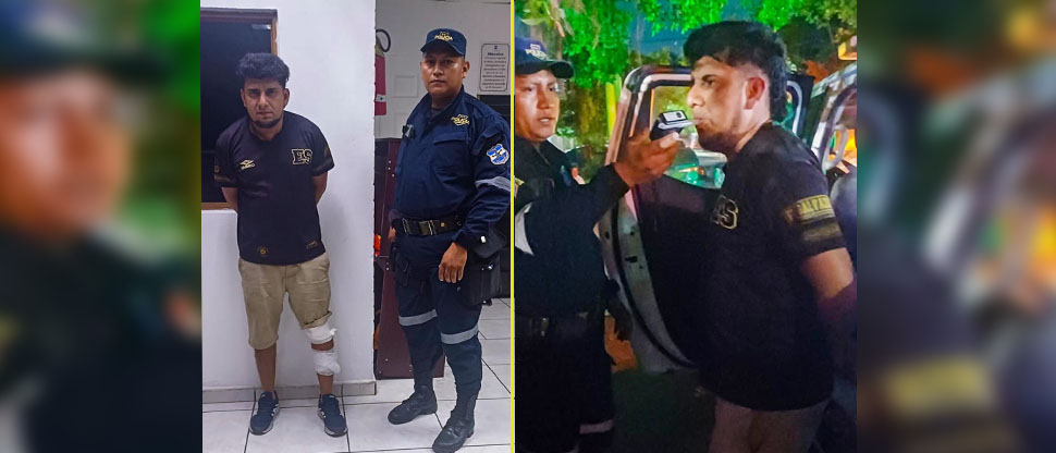 Capturan a motociclista borracho que provocó un accidente, resultó con 324º de alcohol