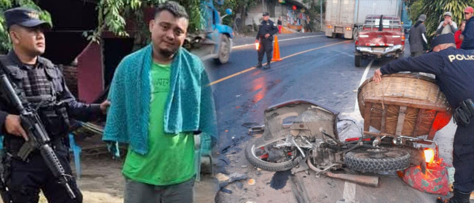 Capturan a trailero que provocó muerte de tres personas tras accidente en Chalatenango