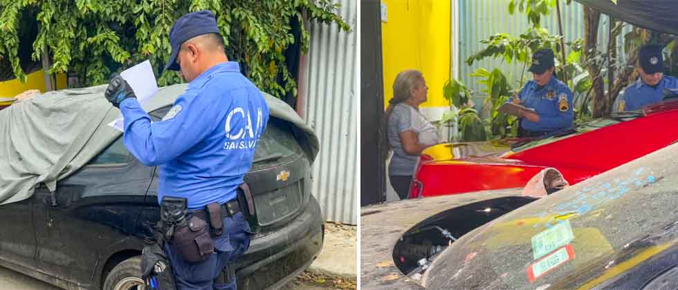 Dueños de carros viejos tienen 24 horas para retirarlos de la vía pública