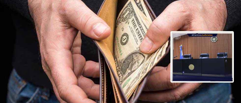 «Para tomar sí tenía»: Tres años de cárcel para sujeto que negó cuotas a sus hijos en Santa Tecla