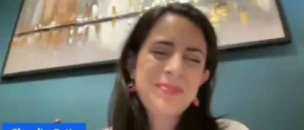 La dejan en visto: Claudia Ortiz quedó ignorada en una entrevista