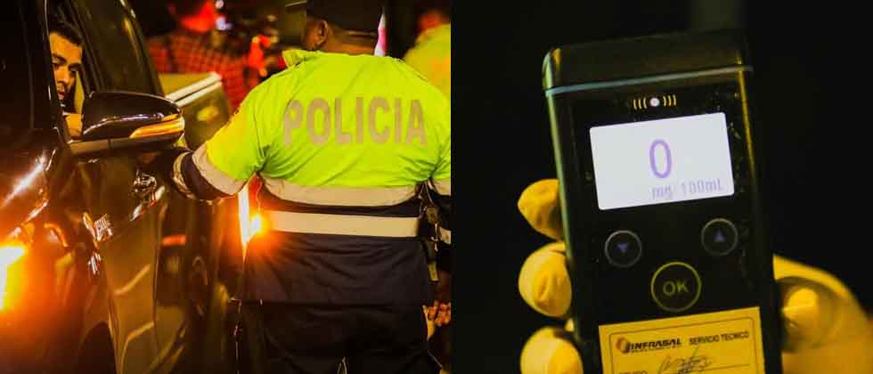 VMT realiza 70 pruebas a conductores durante la madrugada: Todos conducían sin alcohol