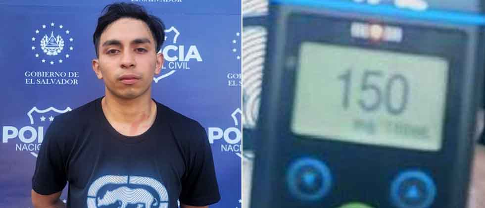 ¡Andaba bolo!: Capturan a joven responsable de un múltiple accidente en Soyapango
