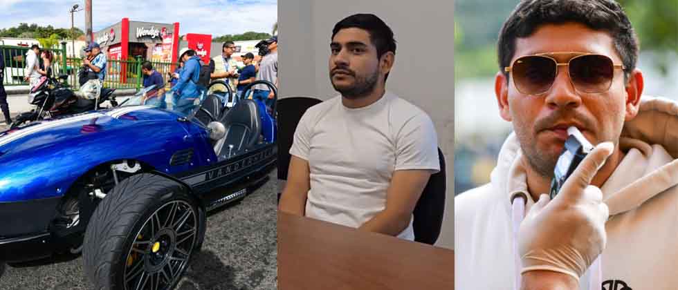 ¡Sigue detenido!: Presentan requerimiento contra joven que conducía bolo en lujoso vehículo