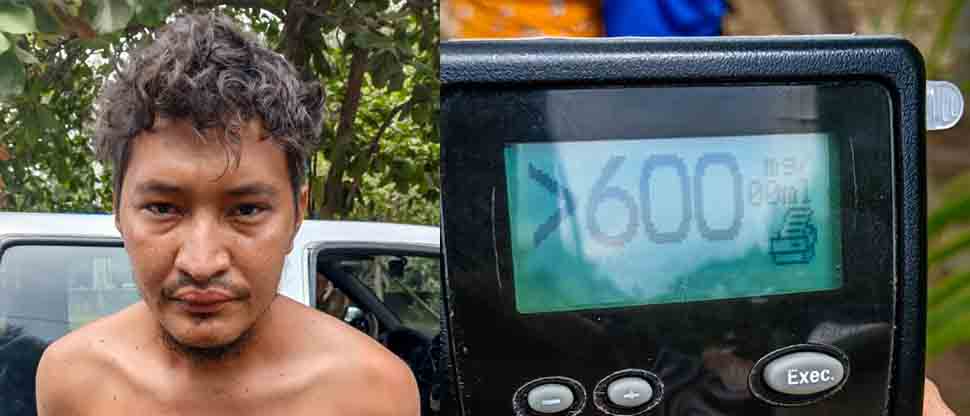 Detienen conductor borracho tras provocar choque en La Paz