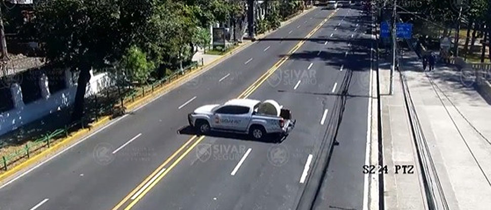 Cámaras de seguridad continúan registrando la imprudencia de conductores temerarios