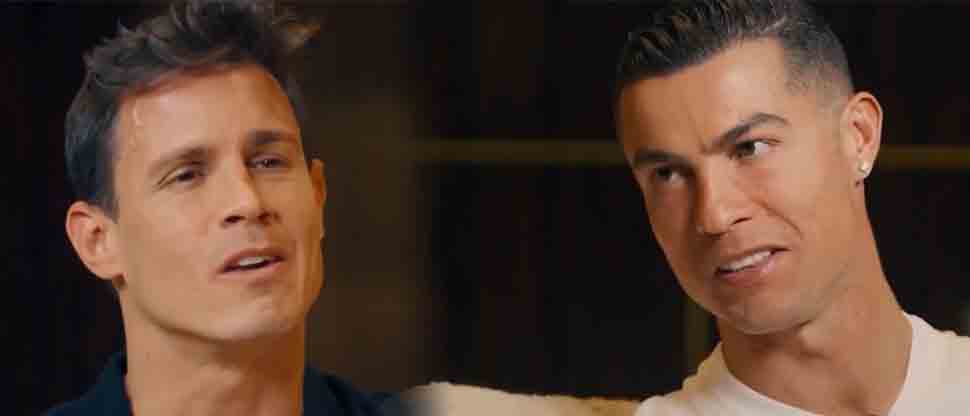 ¿Edu Aguirre o Cristiano?: Esta fue la respuesta de CR7 al preguntarle quién es más guapo