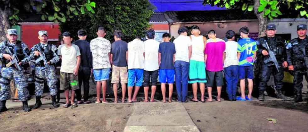 10 años de cárcel para 11 estudiantes que intentaron reactivar una pandilla en Usulután