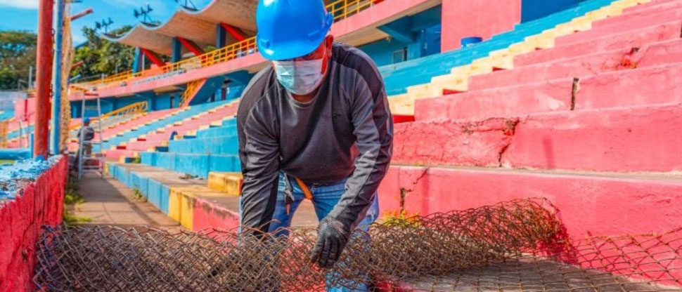 Estadio Óscar Quiteño ya no tendrá maya ciclón en sus graderíos