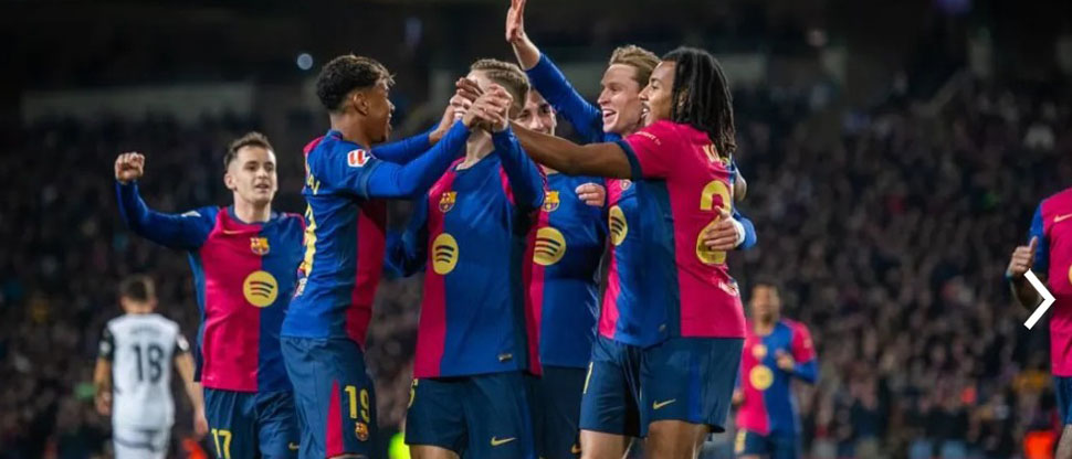 El Barça de Hansi Flick supera los 100 goles oficiales en tan solo 32 partidos