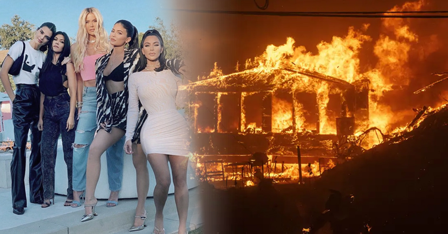 Las Kardashian se ven obligadas a abandonar su hogar tras incendios en California