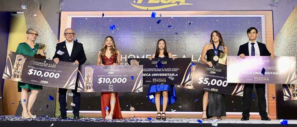 Ivonne Nóchez  y Marcelo Arévalo son premiados como las estrellas del 2024