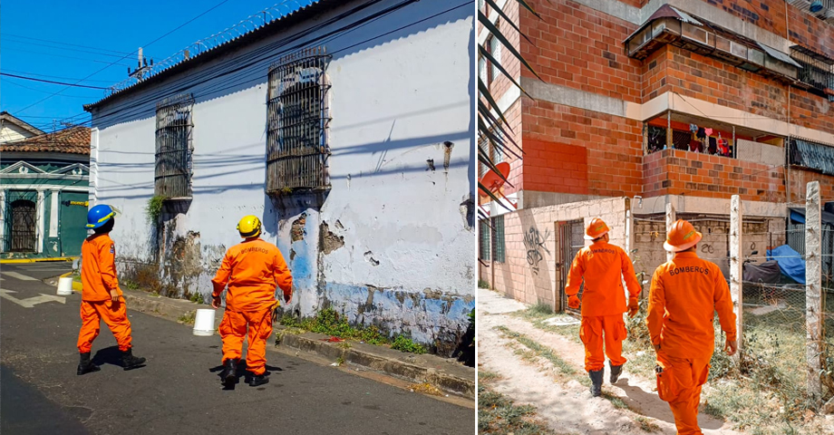 Realizan inspecciones en edificios tras sismo de 5.7 que sacudió al país