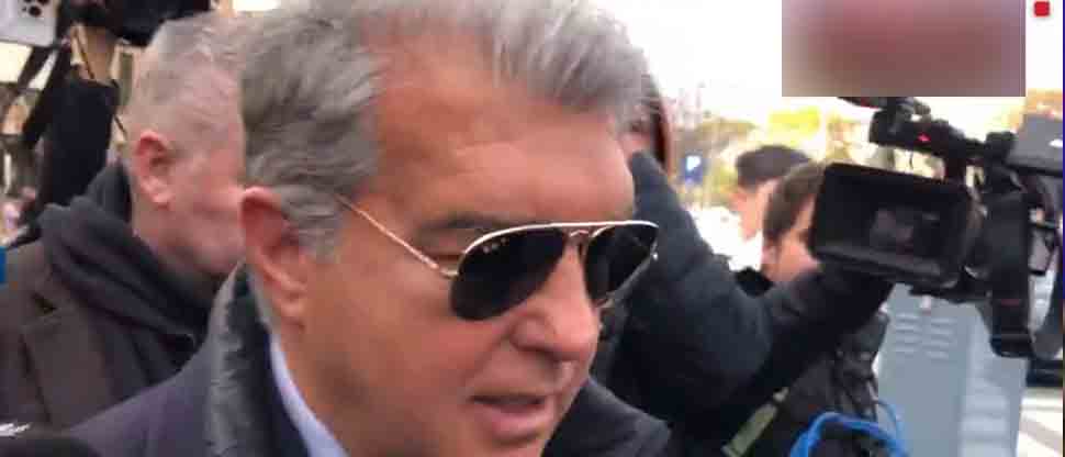 Laporta llama «asqueroso» el arbitraje en el partido del Barcelona- Getafe