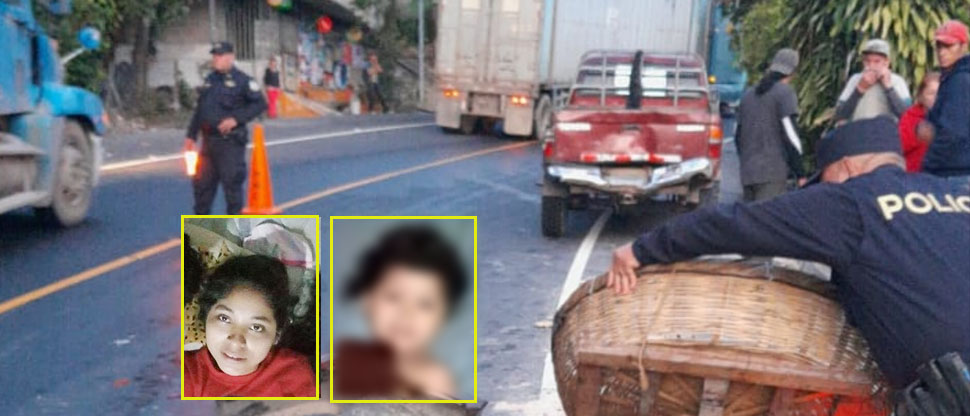 Identifican a madre e hija de tres años víctimas de fuerte accidente en Chalatenango