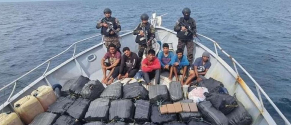 En 2024 la Marina Nacional incautó 12 embarcaciones con fuerte cargamento de droga