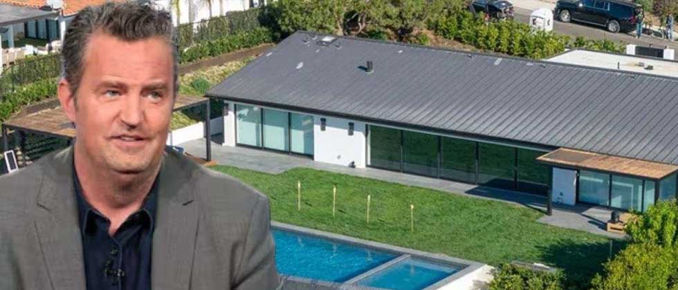 La mansión donde falleció Matthew Perry quedó destruida por incendio de Los Ángeles