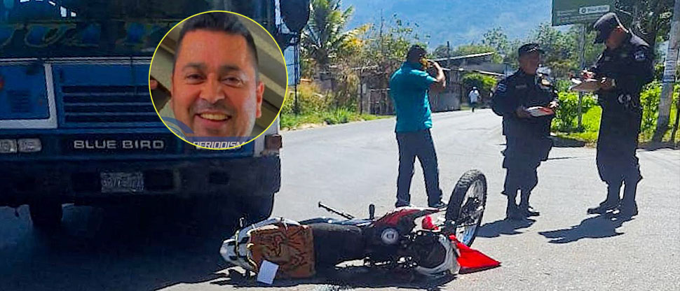 Identifican a motociclista que falleció en accidente provocado por busero que hizo mala maniobra