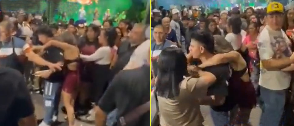 Mujeres protagonizan pelea por el amor del mismo hombre en La Libertad