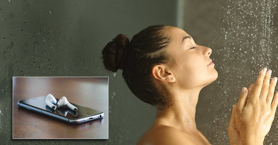 Advierten a usuarios de iPhone que escuchan música mientras se bañan