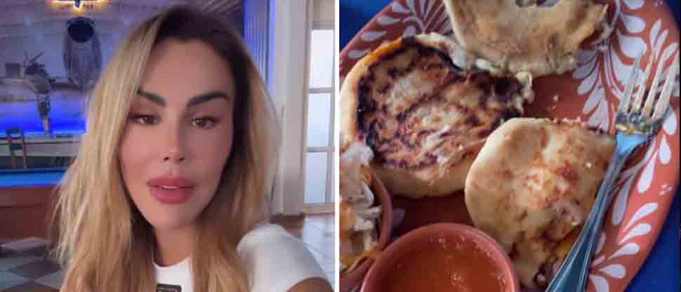 Así le fue a Ninel Conde cuando probó las pupusas en La Unión