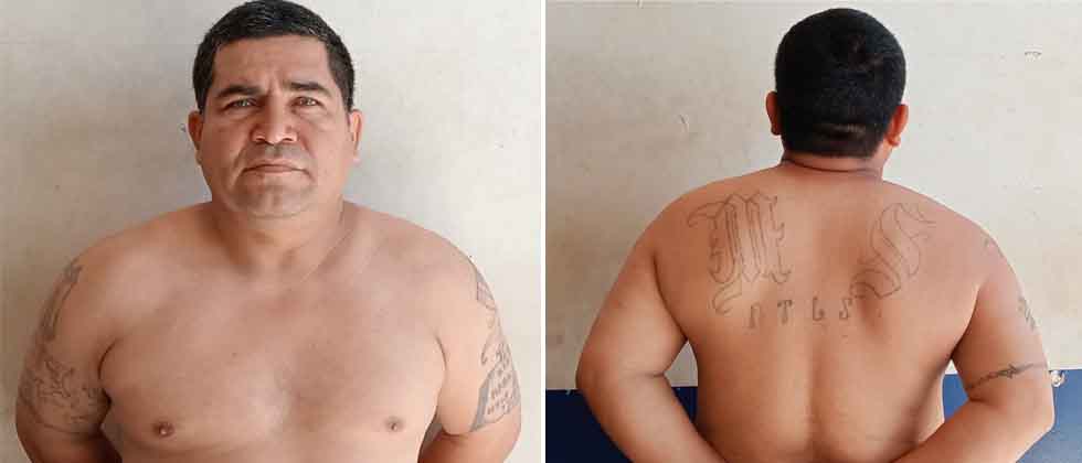 «Iba en un pickup con vidrios polarizados»: Cae  peligroso MS en control vehicular en Sonsonate