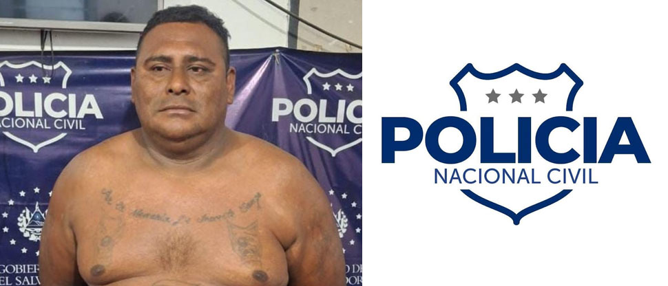 PNC captura a peligroso terrorista en Sonsonate