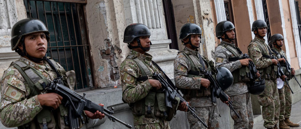 PERÚ: Refuerza la seguridad en una ciudad tras atentado contra una sede de la Fiscalía