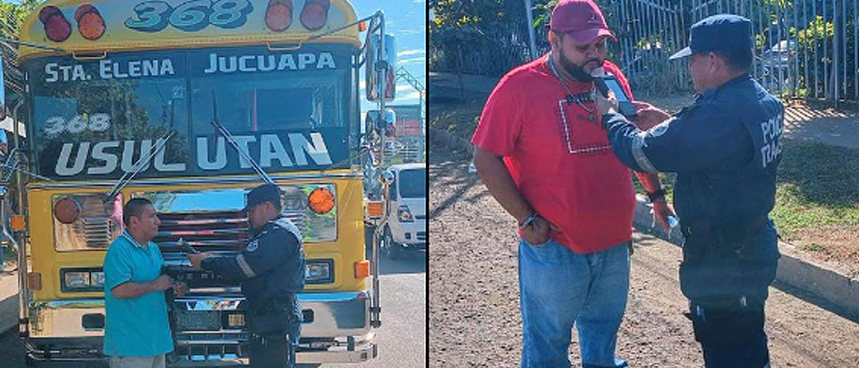 Realizan pruebas antidoping a conductores del transporte público en Usulután