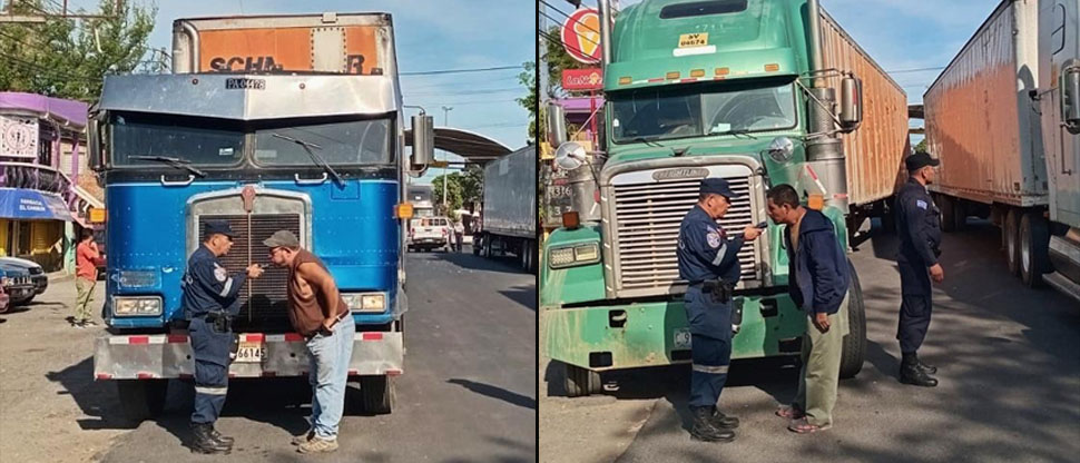 Realizan pruebas antidoping a traileros en frontera La Hachadura
