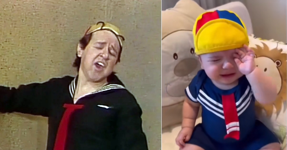 Ternurita: se viraliza bebé que llora igual que Quico